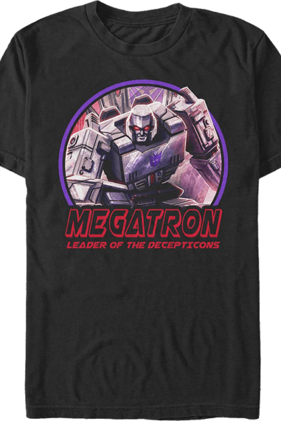 Megatron Leader Of The Decepticons Transformers T-Shirt