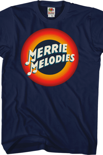 Merry Melodies Logo Looney Tunes T-Shirt