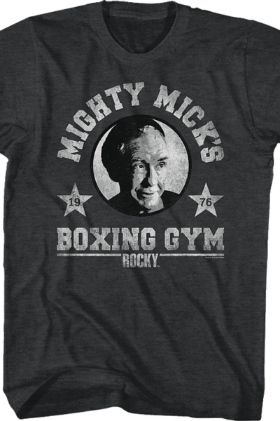 Mighty Mick’s Boxing Gym Rocky T-Shirt