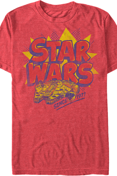 Millennium Falcon Since 1977 Star Wars T-Shirt