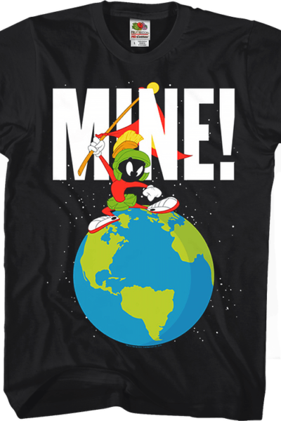 Mine Marvin The Martian Looney Tunes T-Shirt