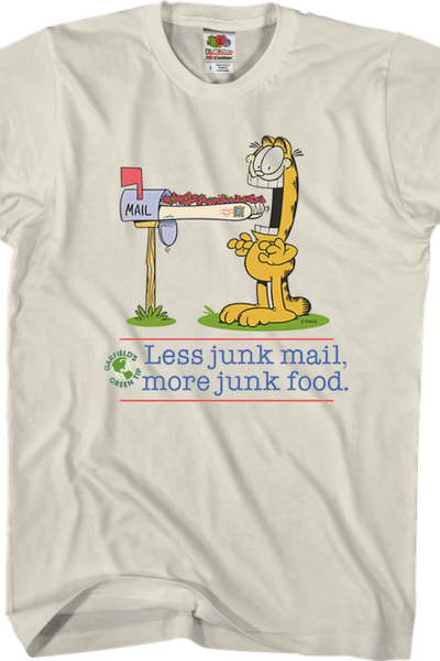 More Junk Food Garfield T-Shirt