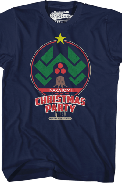 Nakatomi Christmas Party Die Hard T-Shirt