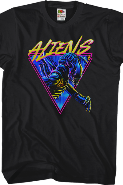 Neon Aliens T-Shirt