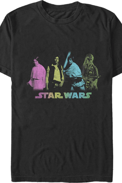 Neon Heroes Star Wars T-Shirt