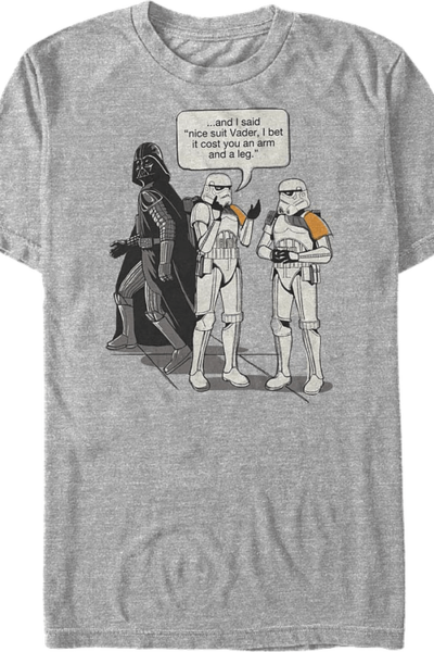 Nice Suit Vader Star Wars T-Shirt