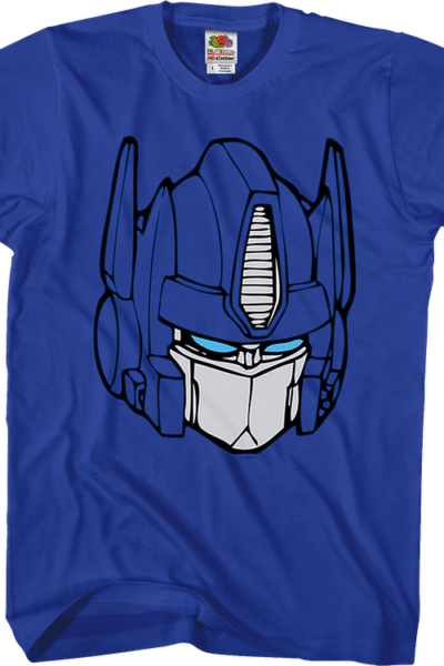Optimus Prime Head Shot Transformers T-Shirt
