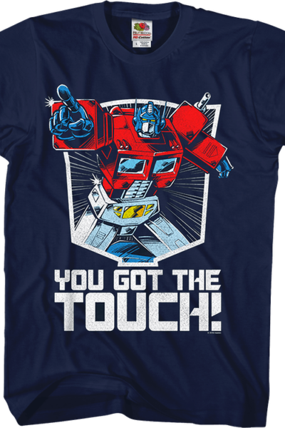 Optimus Prime You Got The Touch Transformers T-Shirt