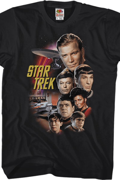 Original Series Cast Star Trek T-Shirt