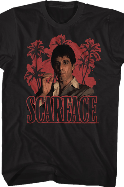 Palm Trees Scarface T-Shirt