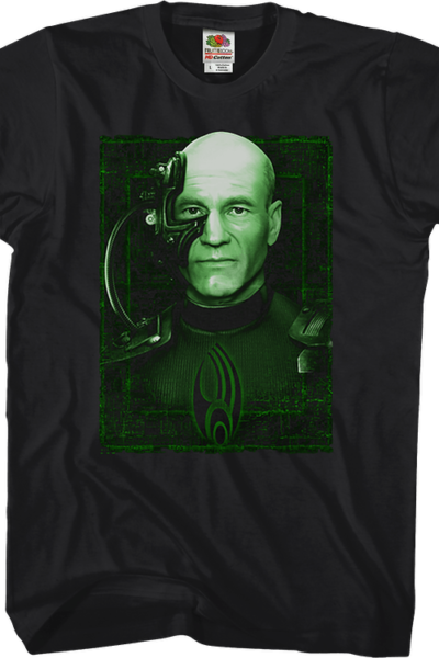 Picard Borg Star Trek The Next Generation T-Shirt