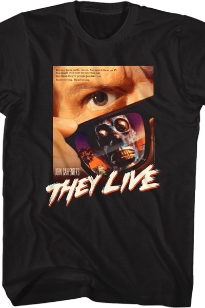 Poster They Live T-Shirt