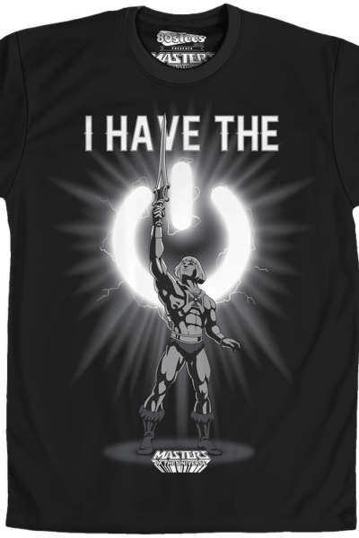 Power Button He-Man Shirt