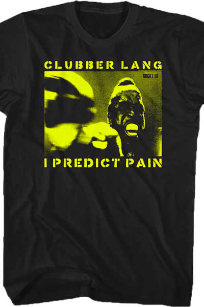 Predict Pain Rocky T-Shirt