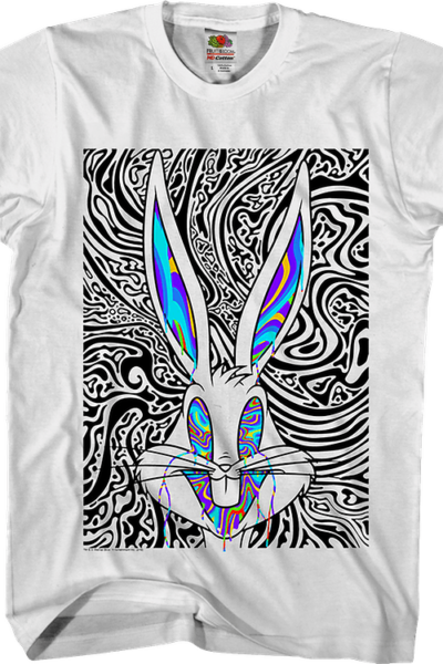 Psychedelic Bugs Bunny Looney Tunes T-Shirt