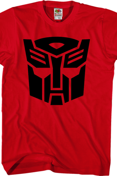 Red Autobot Logo Transformers T-Shirt