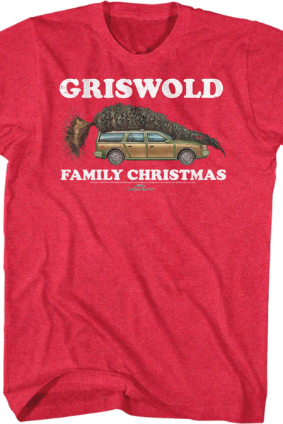 Red Griswold Family Christmas Vacation T-Shirt