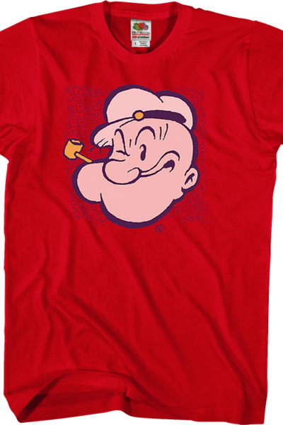 Red Popeye T-Shirt