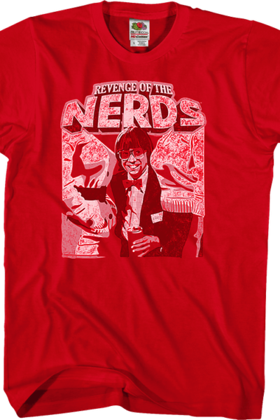 Red Wormser Revenge of the Nerds T-Shirt