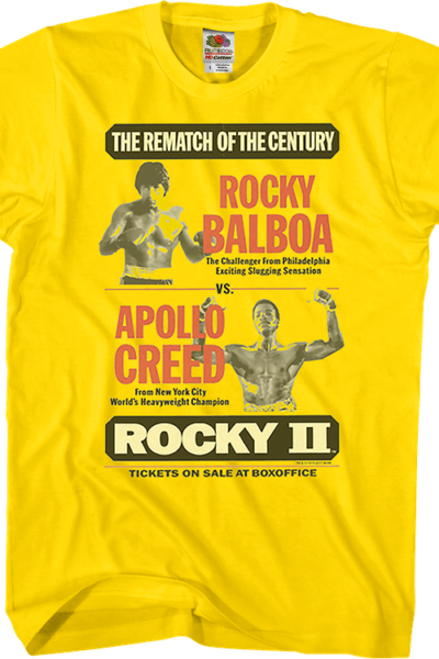 Rematch of the Century Rocky T-Shirt