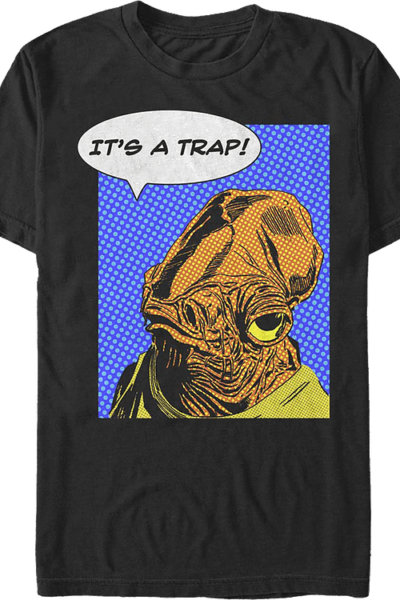 Retro Admiral Ackbar It’s A Trap Star Wars T-Shirt
