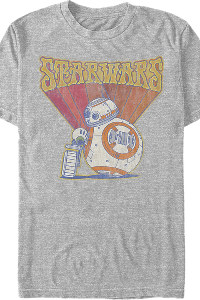 Retro D-O And BB-8 Star Wars T-Shirt