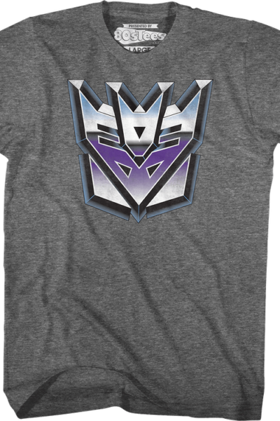Retro Decepticon Logo Transformers T-Shirt