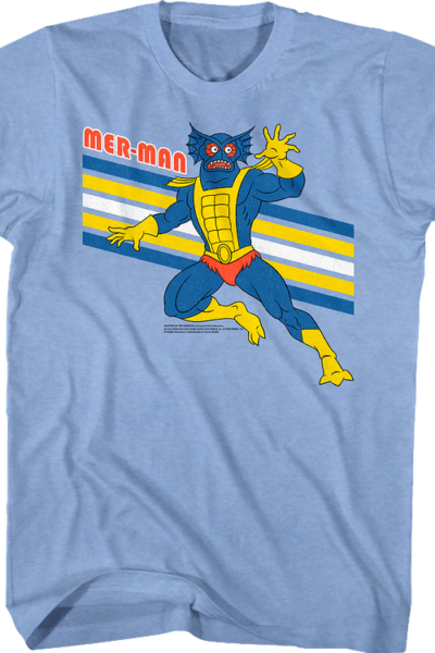 Retro Mer-Man Masters of the Universe T-Shirt