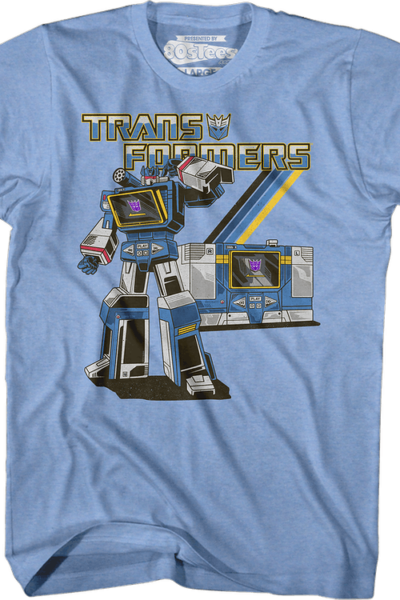 Retro Soundwave Transformers T-Shirt