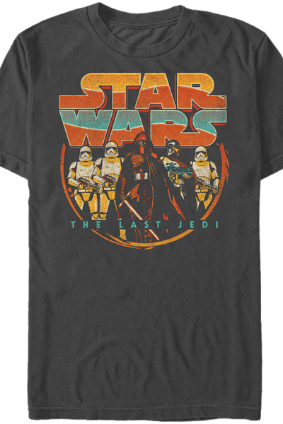 Retro Star Wars The Last Jedi T-Shirt