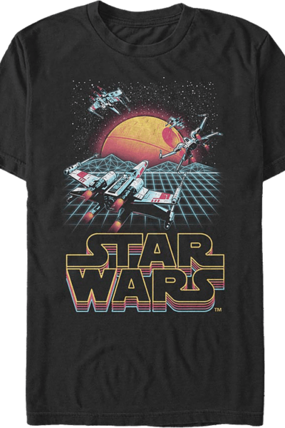Retro X-Wing Starfighters Star Wars T-Shirt
