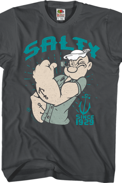 Salty Since 1929 Popeye T-Shirt