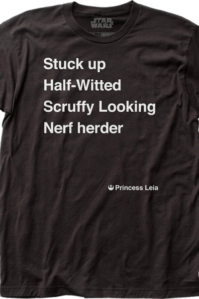 Scruffy Looking Nerf Herder Star Wars T-Shirt