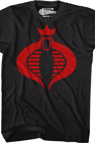 Serpentor Cobra Emperor Logo GI Joe T-Shirt
