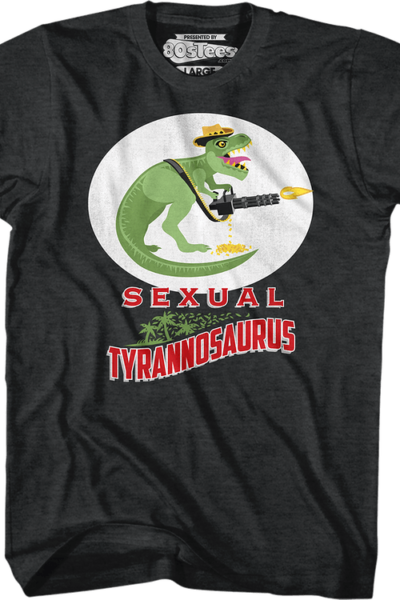 Sexual Tyrannosaurus Logo Predator T-Shirt