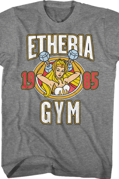 She-Ra Etheria Gym Masters of the Universe T-Shirt