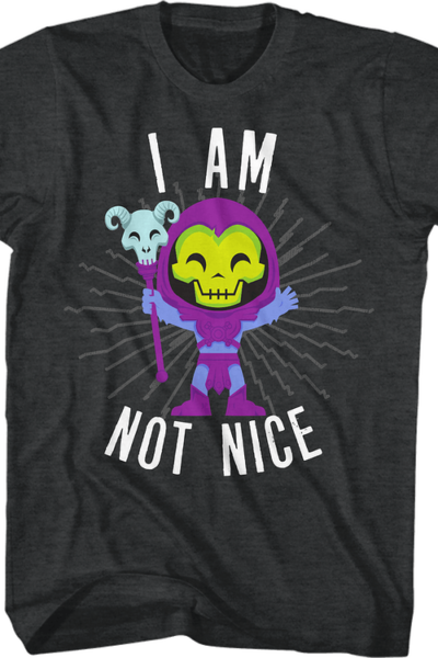 Skeletor I Am Not Nice Masters of the Universe T-Shirt