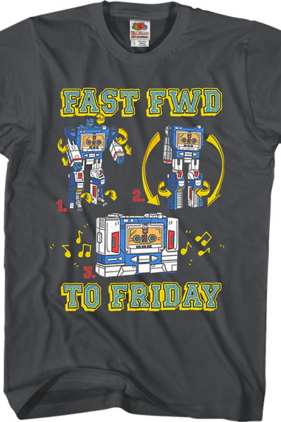 Soundwave Fast Fwd To Friday Transformers T-Shirt