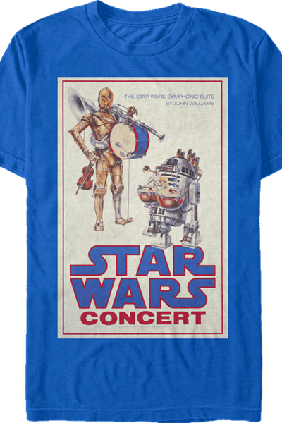 Star Wars Droid Concert T-Shirt
