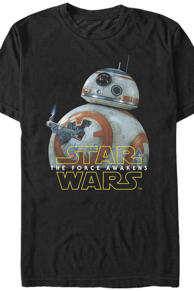 Star Wars Force Awakens BB-8 Lighter T-Shirt