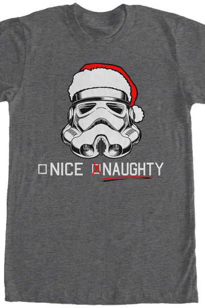 Star Wars Naughty Stormtrooper Christmas T-Shirt