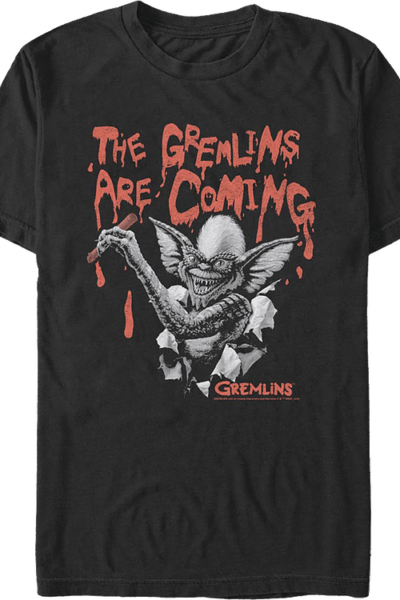 Stripe Poster Gremlins T-Shirt