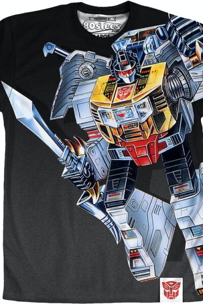 Sublimated Robot Mode Grimlock Transformers Shirt