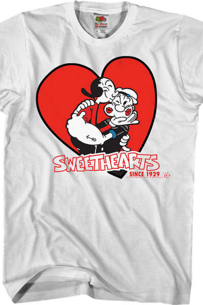 Sweethearts Olive Oyl and Popeye T-Shirt
