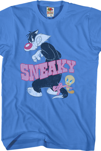 Sylvester and Tweety Sneaky Looney Tunes T-Shirt