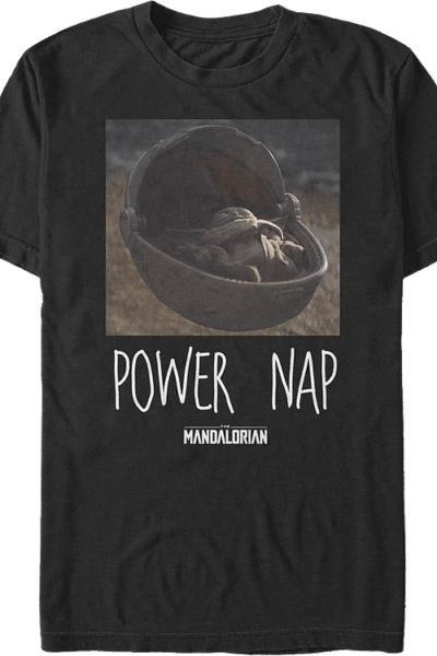 The Child Power Nap Star Wars The Mandalorian T-Shirt