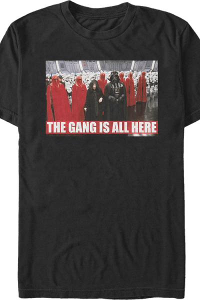 The Gang Is All Here Star Wars T-Shirt