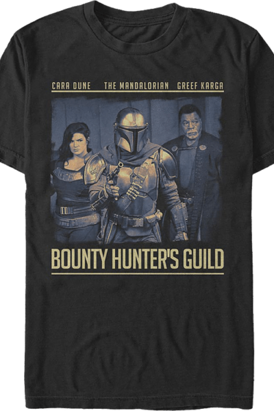 The Mandalorian Bounty Hunter’s Guild Star Wars T-Shirt
