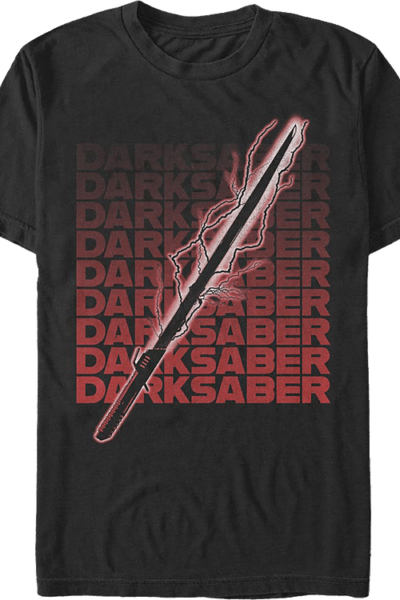 The Mandalorian Electrical Darksaber Star Wars T-Shirt