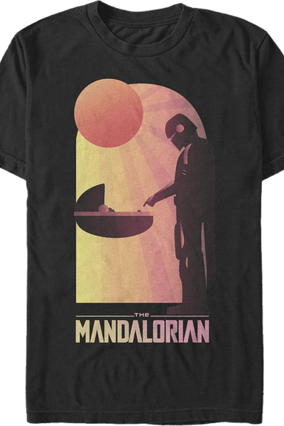 The Mandalorian Meeting The Child Star Wars T-Shirt